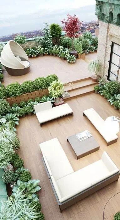 屋顶花园怎样安顿