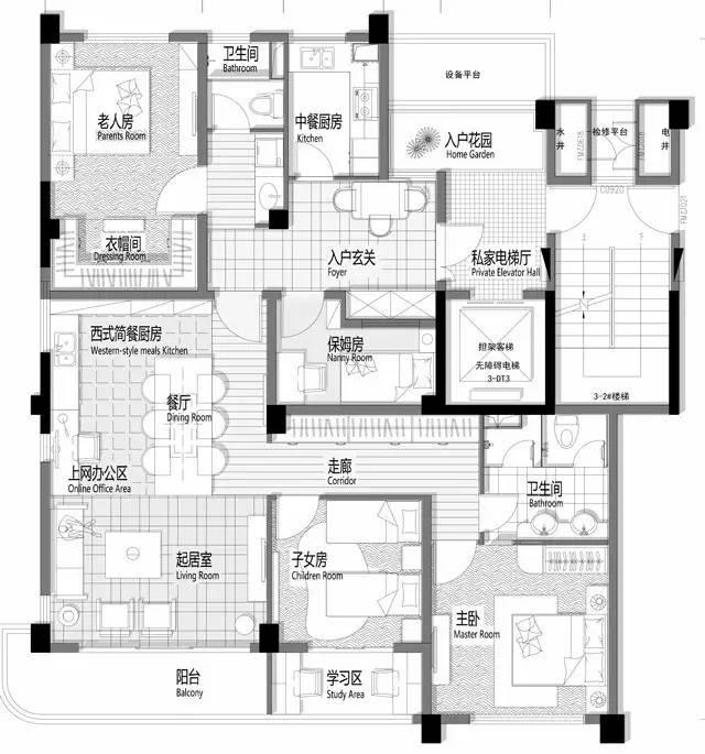 140平的房子地热几个分水器